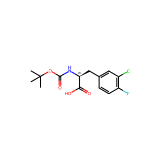 (S)-2-((tert-Butoxycarbonyl)amino)-3-(3-chloro-4-fluorophenyl)propanoic acid