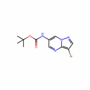tert-Butyl (3-bromopyrazolo[1,5-a]pyrimidin-6-yl)carbamate