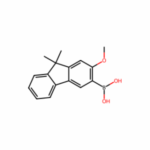 (2-Methoxy-9,9-dimethyl-9H-fluoren-3-yl)boronic acid