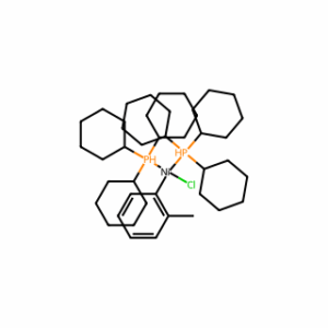 trans-Bis(tricyclohexylphosphine)(2-methylphenyl)nickel(II) chloride
