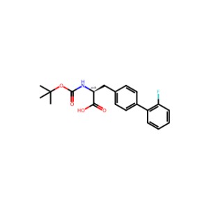 (S)-2-((tert-Butoxycarbonyl)amino)-3-(2′-fluoro-[1,1′-biphenyl]-4-yl)propanoic acid