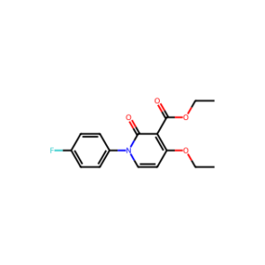 ethyl 4-ethoxy-1-(4-fluorophenyl)-2-oxo-1,2-dihydropyridine-3-carboxylate