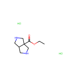 ETHYL HEXAHYDROPYRROLO[3,4-C]PYRROLE-3A(1H)-CARBOXYLATE DIHYDROCHLORIDE