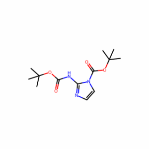 tert-Butyl 2-((tert-butoxycarbonyl)amino)-1H-imidazole-1-carboxylate