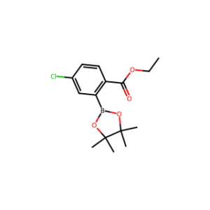 Ethyl 4-chloro-2-(4,4,5,5-tetramethyl-1,3,2-dioxaborolan-2-yl)benzoate