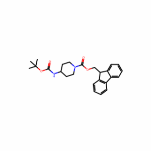 (9H-Fluoren-9-yl)methyl 4-((tert-butoxycarbonyl)amino)piperidine-1-carboxylate