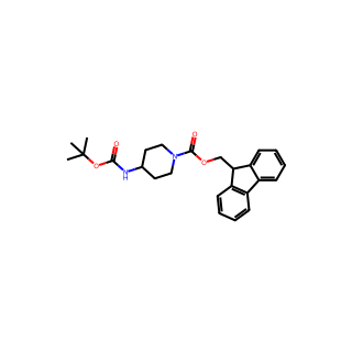 (9H-Fluoren-9-yl)methyl 4-((tert-butoxycarbonyl)amino)piperidine-1-carboxylate