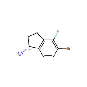 (R)-5-Bromo-4-fluoro-2,3-dihydro-1H-inden-1-amine