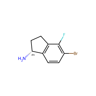 (R)-5-Bromo-4-fluoro-2,3-dihydro-1H-inden-1-amine