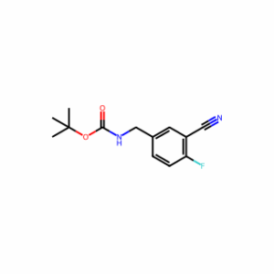 tert-Butyl 3-cyano-4-fluorobenzylcarbamate