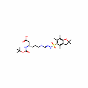 (3S)-6-[[[[(2,3-Dihydro-2,2,4,6,7-pentamethyl-5-benzofuranyl)sulfonyl]amino]iminomethyl]amino]-3-[[(1,1-dimethylethoxy)carbonyl]amino]hexanoic acid