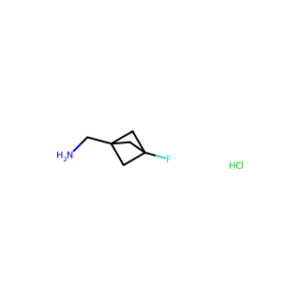 (3-Fluoro-1-bicyclo[1.1.1]pentanyl)methanamine hydrochloride