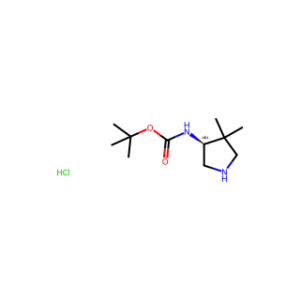 (S)-(4,4-Dimethyl-pyrrolidin-3-yl)-carbamic acid tert-butyl ester hydrochloride