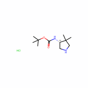 (R)-(4,4-Dimethyl-pyrrolidin-3-yl)-carbamicacidtert-butylesterhydrochloride