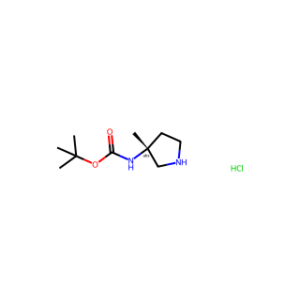 (R)-tert-Butyl (3-methylpyrrolidin-3-yl)carbamate hydrochloride
