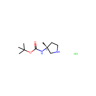 (R)-tert-Butyl (3-methylpyrrolidin-3-yl)carbamate hydrochloride