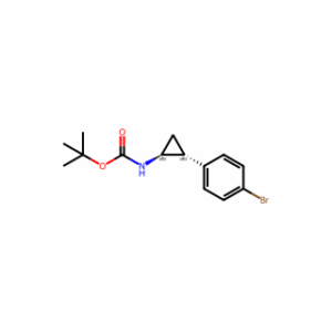 tert-Butyl ((1S,2R)-2-(4-bromophenyl)cyclopropyl)carbamate
