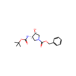 (3S,4S)-3-tert-Butoxycarbonylamino-4-hydroxy-pyrrolidine-1-carboxylicacidbenzylester
