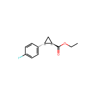 trans-2-(4-Fluoro-phenyl)-cyclopropanecarboxylic acid ethyl ester