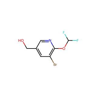 (5-Bromo-6-(difluoromethoxy)pyridin-3-yl)methanol