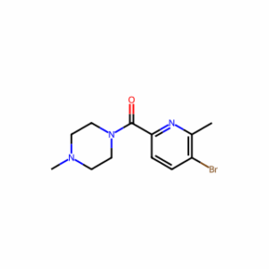 (5-Bromo-6-methylpyridin-2-yl)(4-methylpiperazin-1-yl)methanone