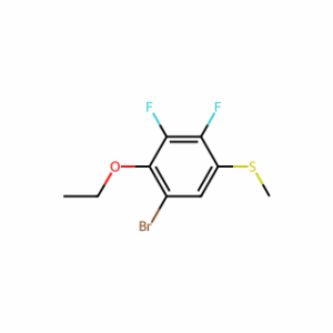 (5-Bromo-4-ethoxy-2,3-difluorophenyl)(methyl)sulfane