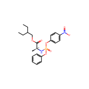 L-Alanine, N -[(4-nitrophenoxy)phenoxyphosphinyl]-, 2-ethylbutyl ester