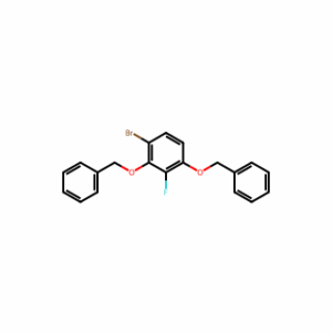 (((4-Bromo-2-fluoro-1,3-phenylene)bis(oxy))bis(methylene))dibenzene