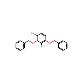 (((4-Bromo-2-fluoro-1,3-phenylene)bis(oxy))bis(methylene))dibenzene