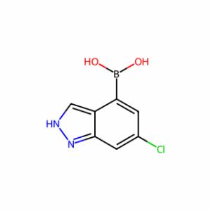 (6-chloro-1H-indazol-4-yl)boronic acid