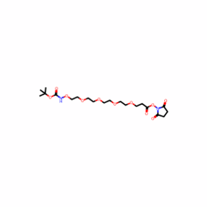 T-Boc-Aminooxy-PEG4-NHS Ester