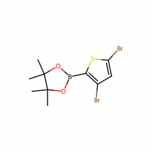 (3,5-Dibromothiophen-2-yl)boronic acid pinacol ester