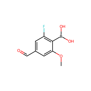 (2-Fluoro-4-formyl-6-methoxyphenyl)boronic acid