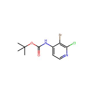 (3-Bromo-2-chloro-pyridin-4-yl)-carbamic acid tert-butyl ester