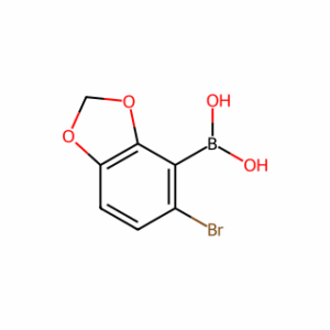 (5-Bromobenzo[d][1,3]dioxol-4-yl)boronic acid