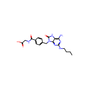 Glycine,N-[4-[[6-amino-2-(butylamino)-7,8-dihydro-8-oxo-9H-purin-9-yl]methyl]benzoyl]