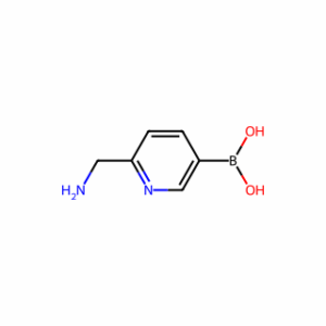 (6-(Aminomethyl)pyridin-3-yl)boronic acid