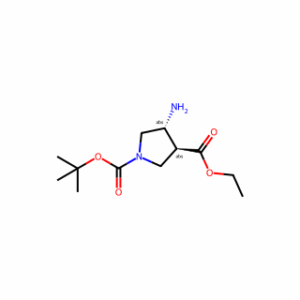 (3S,4R)-1-tert-Butyl 3-ethyl 4-aminopyrrolidine-1,3-dicarboxylate