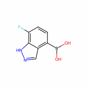 (7-fluoro-1H-indazol-4-yl)boronic acid
