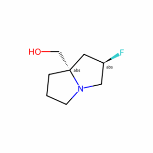 (2R,7aS)-2-Fluorotetrahydro-1H-pyrrolizine-7a(5H)-methanol