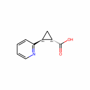 trans-2-(2-pyridyl)cyclopropanecarboxylic acid