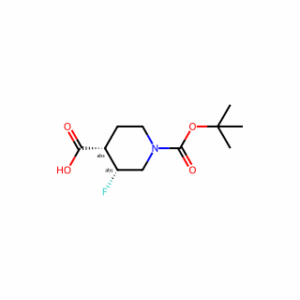(3R,4S)-1-(tert-Butoxycarbonyl)-3-fluoropiperidine-4-carboxylic acid