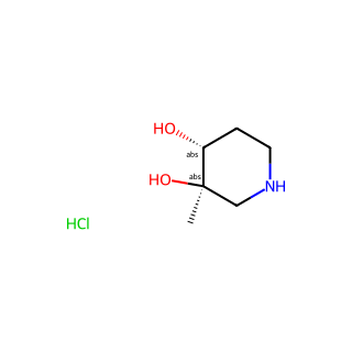 trans-3-methylpiperidine-3,4-diol;hydrochloride