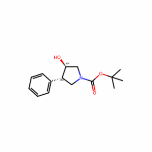 tert-Butyl (3R,4S)-3-hydroxy-4-phenylpyrrolidine-1-carboxylate