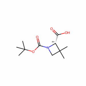 (2S)-1-[(tert-butoxy)carbonyl]-3,3-dimethylazetidine-2-carboxylic acid