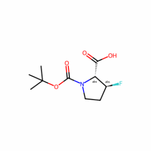 (2R,3S)-1-[(tert-butoxy)carbonyl]-3-fluoropyrrolidine-2-carboxylic acid