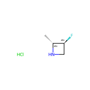 (2R,3S)-3-Fluoro-2-methylazetidine hydrochloride