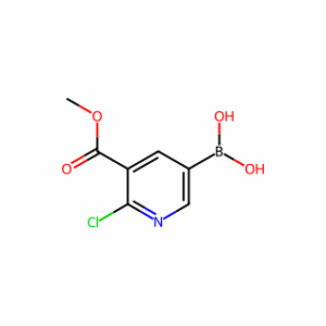 (6-chloro-5-(methoxycarbonyl)pyridin-3-yl)boronic acid