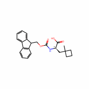 (2R)-2-(9H-Fluoren-9-ylmethoxycarbonylamino)-3-(1-methylcyclobutyl)propanoicacid