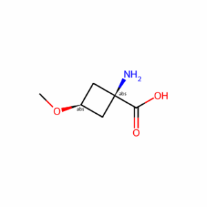 trans-1-Amino-3-methoxycyclobutane-1-carboxylic acid